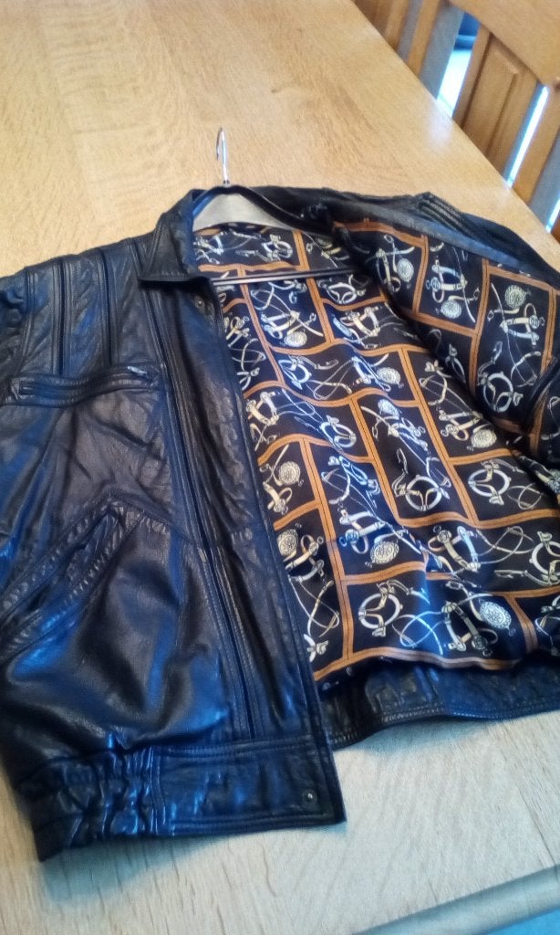 Veste en cuir, Enlèvement, Porté, Taille 48/50 (M), Autres couleurs