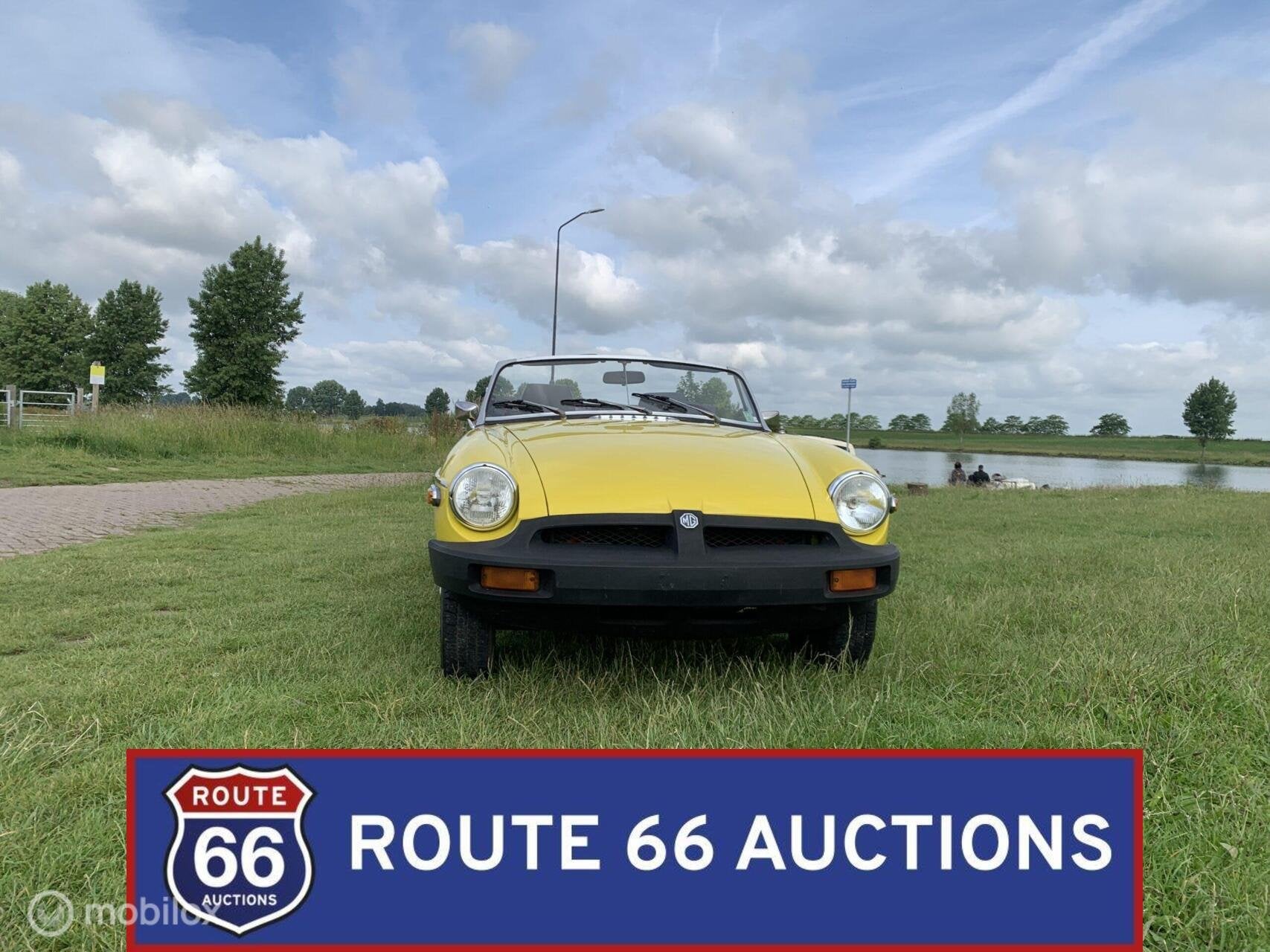 MG MGB Cabriolet | 1980 | Route 66 Auctions, Autos, Oldtimers & Ancêtres, Achat, Entreprise, Boîte manuelle, Autre carrosserie