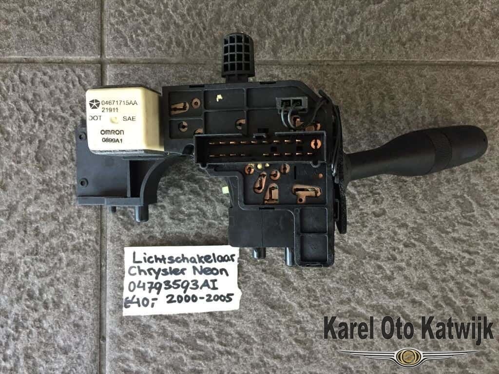 Lichtschakelaar Chrysler Neon 2000-2005, -, Nieuw, Ophalen of Verzenden, -