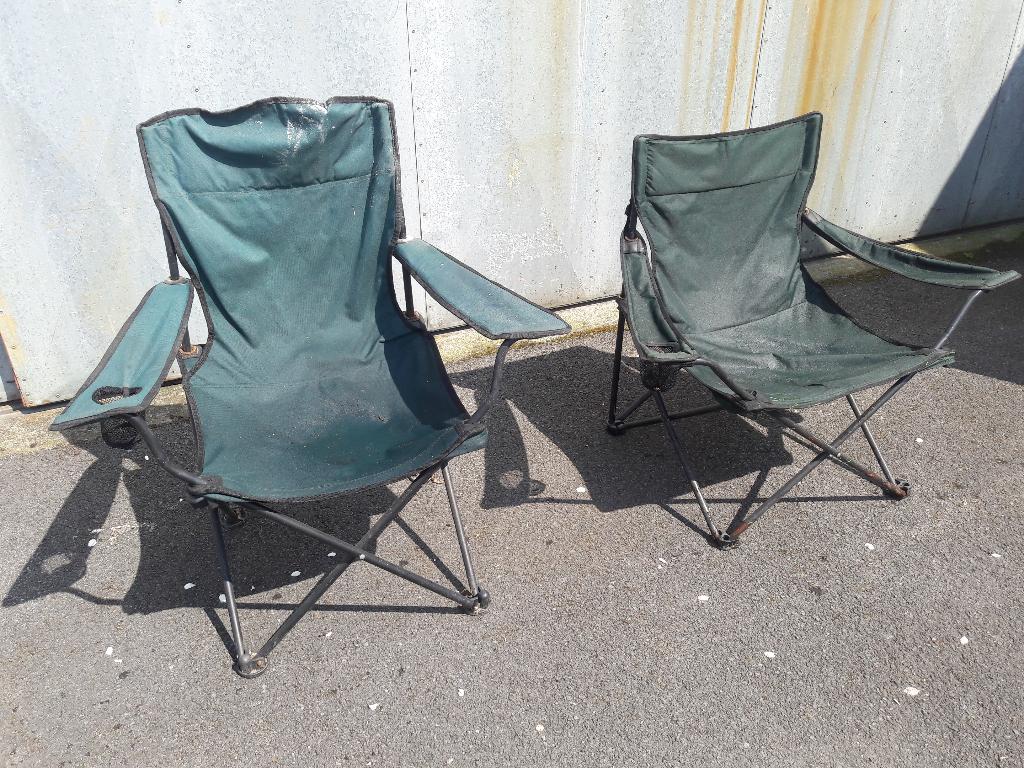 camping stoel, Ophalen, Gebruikt, Campingstoel