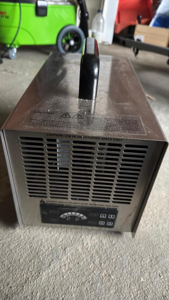 ozongenerator, Ophalen, Zo goed als nieuw