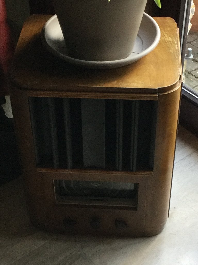 Oude buizenradio, Enlèvement