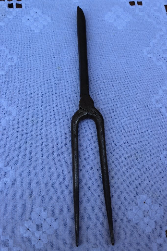 Fer à friser antique/vintage, Enlèvement ou Envoi