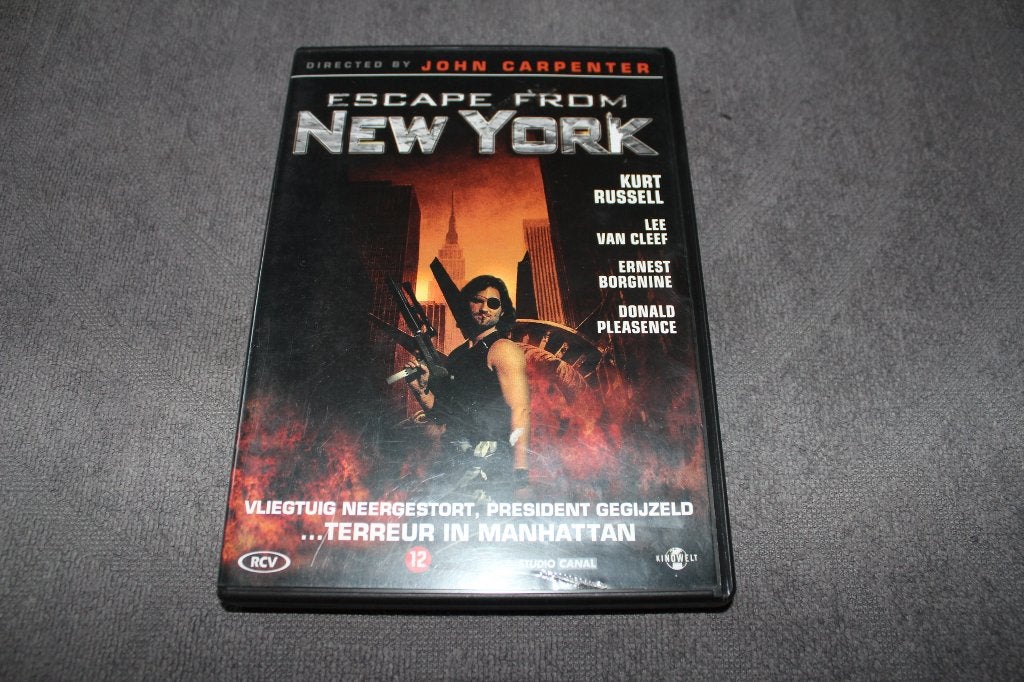 DVD Escape from New York, Cd's en Dvd's, Dvd's | Actie, Vanaf 16 jaar, Nederlands, Actiethriller, Ophalen of Verzenden