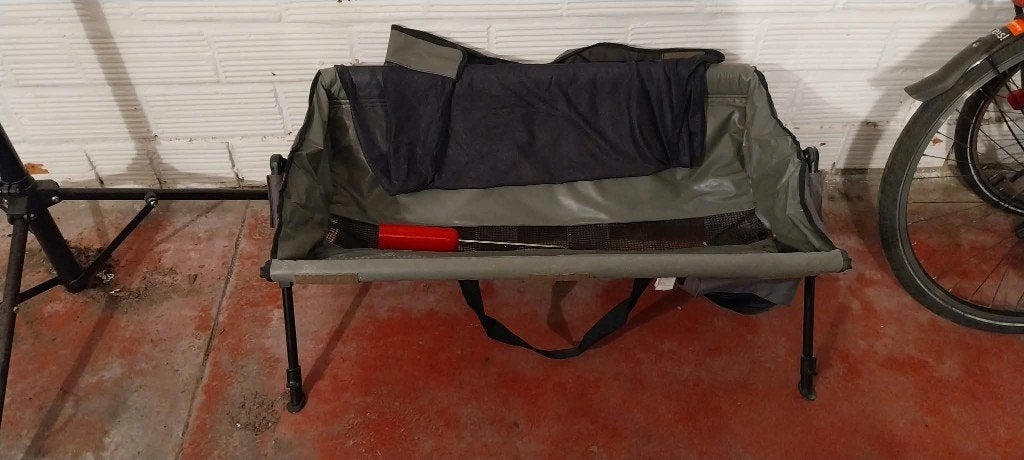 Lot pêche à la carpe, Watersport en Boten, Ophalen, Zo goed als nieuw, Complete set