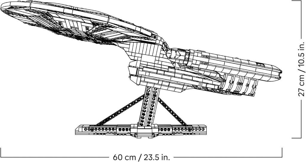 LEGO Star Trek | U.S.S. Enterprise | LIVRAISON GRATUITE, Neuf, -, Ensemble complet, LEGO