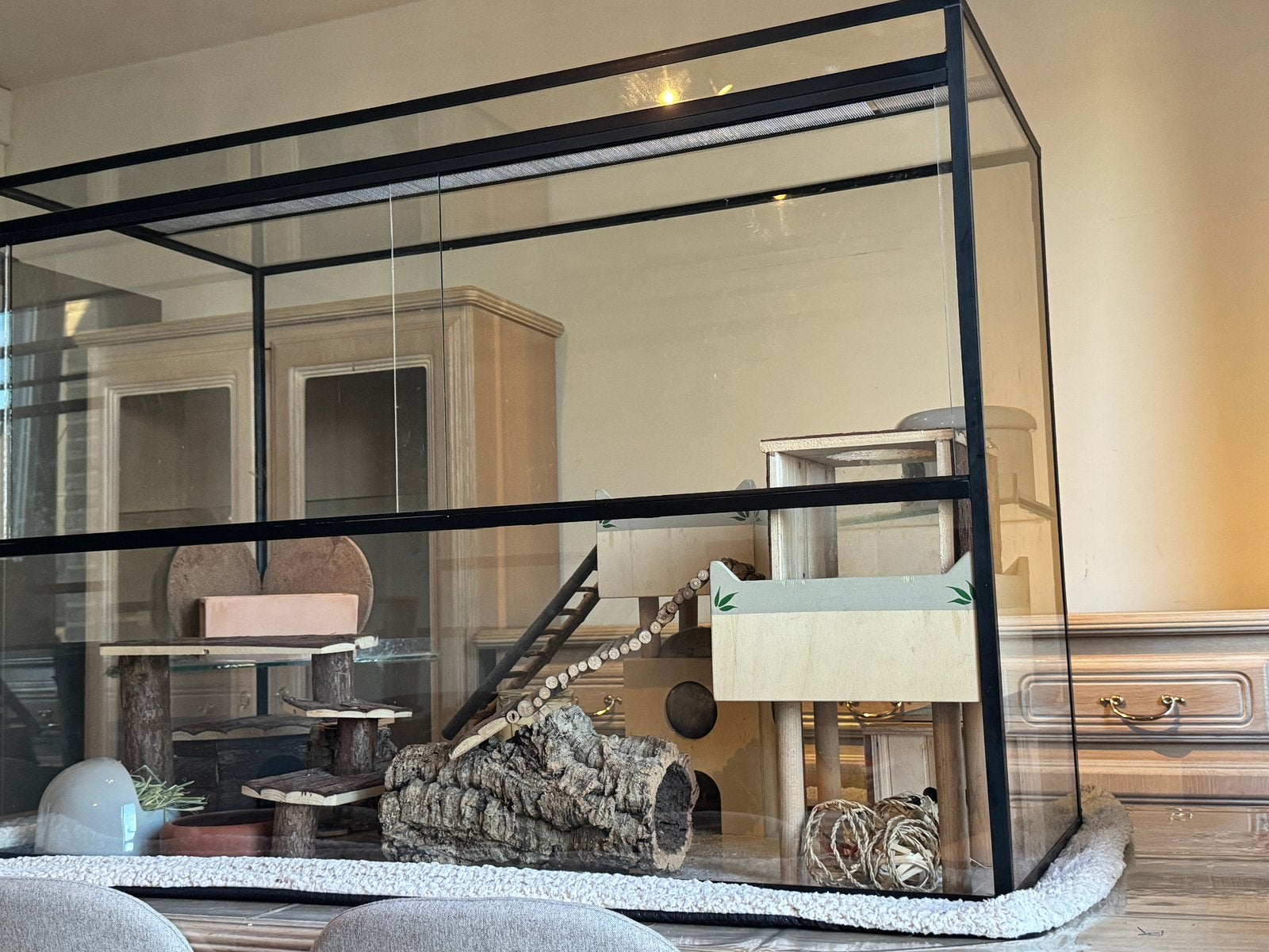 XXL Terrarium voor knaagdieren of reptielen, Animaux & Accessoires, Furet, Cage, Enlèvement, Utilisé