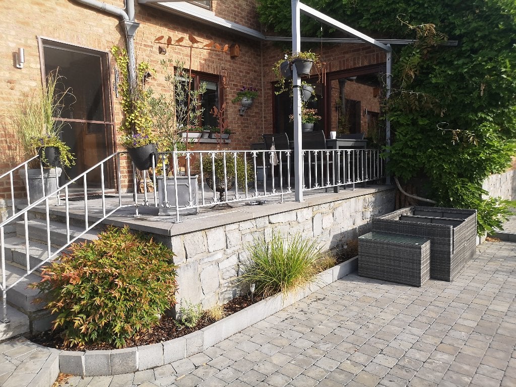 Barrières fer forgé pour terrasse et/ou escalier, Jardin & Terrasse, Enlèvement, Utilisé, Autres matériaux