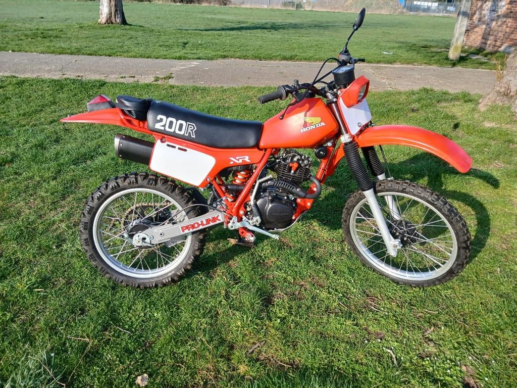 Honda xr 200 1982, Enlèvement, Honda