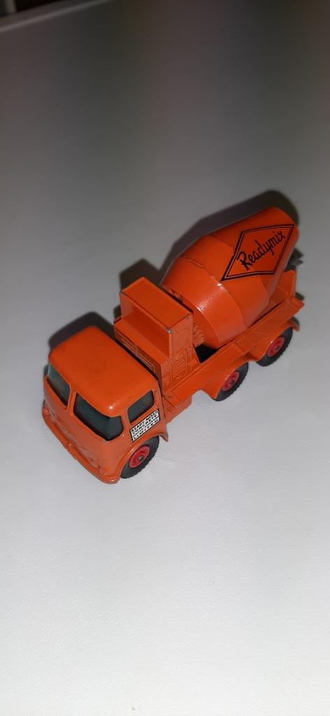 Matchbox Series Readymix concrete truck no 13 , 1963, Hobby en Vrije tijd, Ophalen, Zo goed als nieuw, Bus of Vrachtwagen, Matchbox