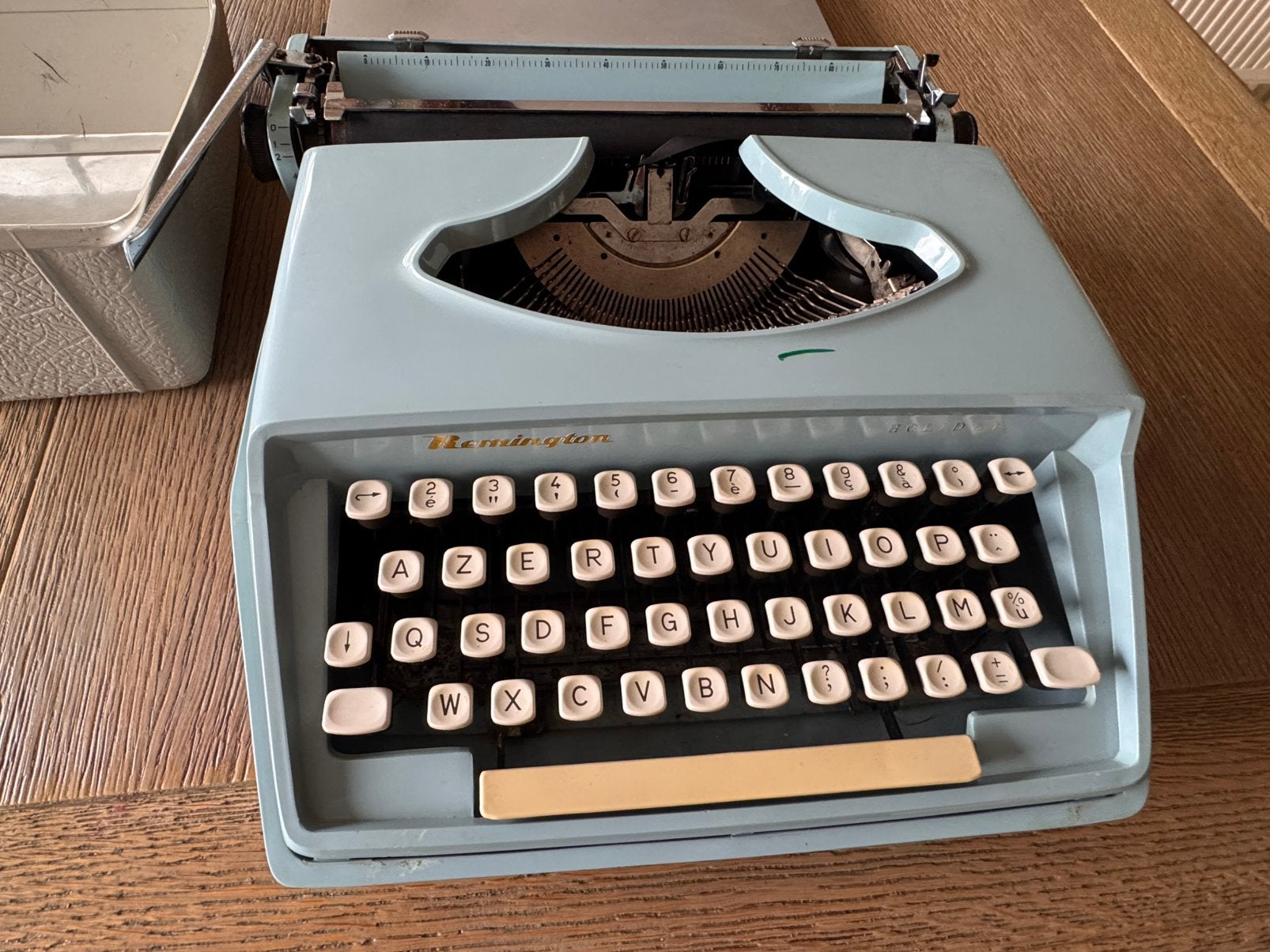 Vintage Typemachine Remington holiday, Diversen, Typemachines, Ophalen, Gebruikt