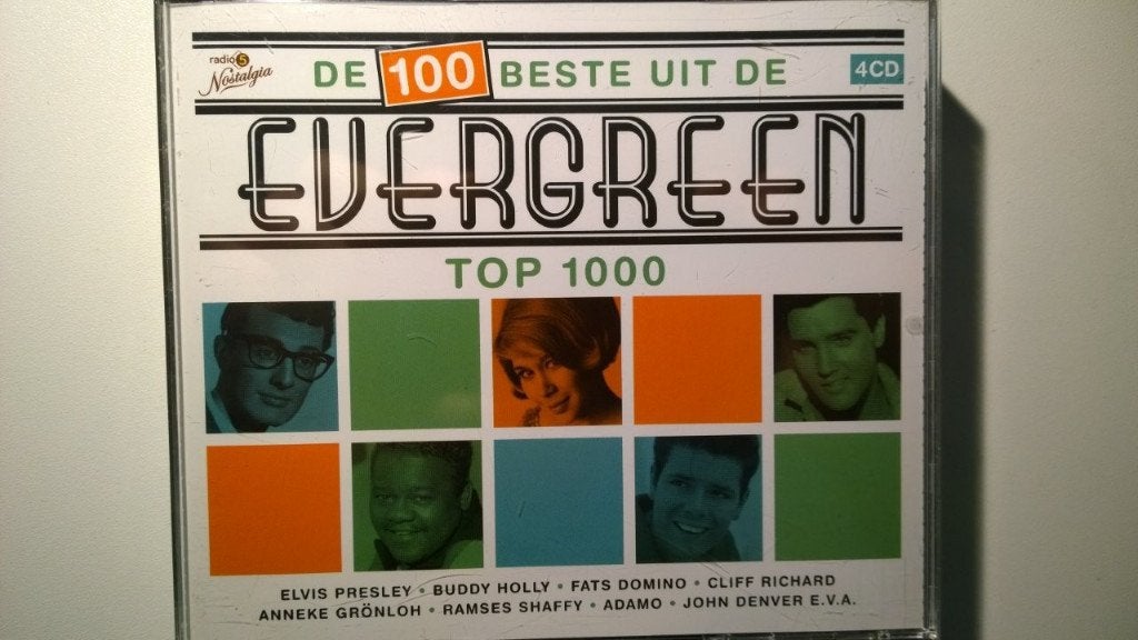De 100 Beste Uit De Evergreen Top 1000 (4 CD), Enlèvement ou Envoi, Comme neuf, Pop, Album