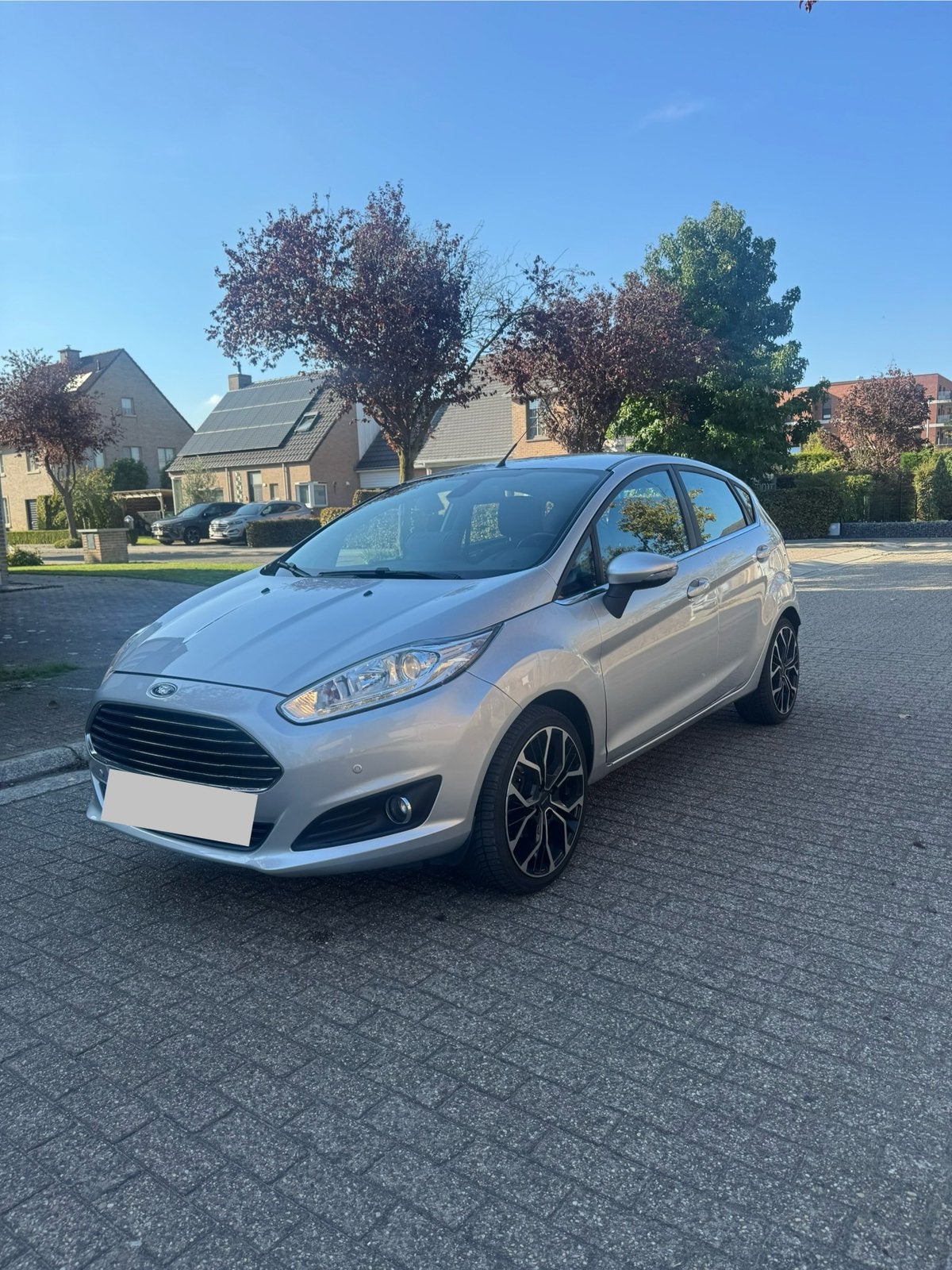 Ford Fiesta/ Benzine 6b/ Airco/ Carplay, Auto's, Stof, Parkeersensor, Bedrijf, 5 deurs