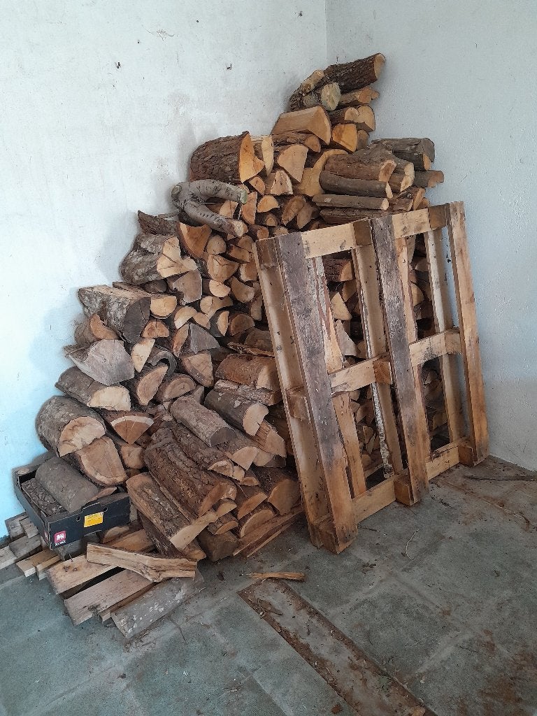 Brandhout, Enlèvement, Bûches