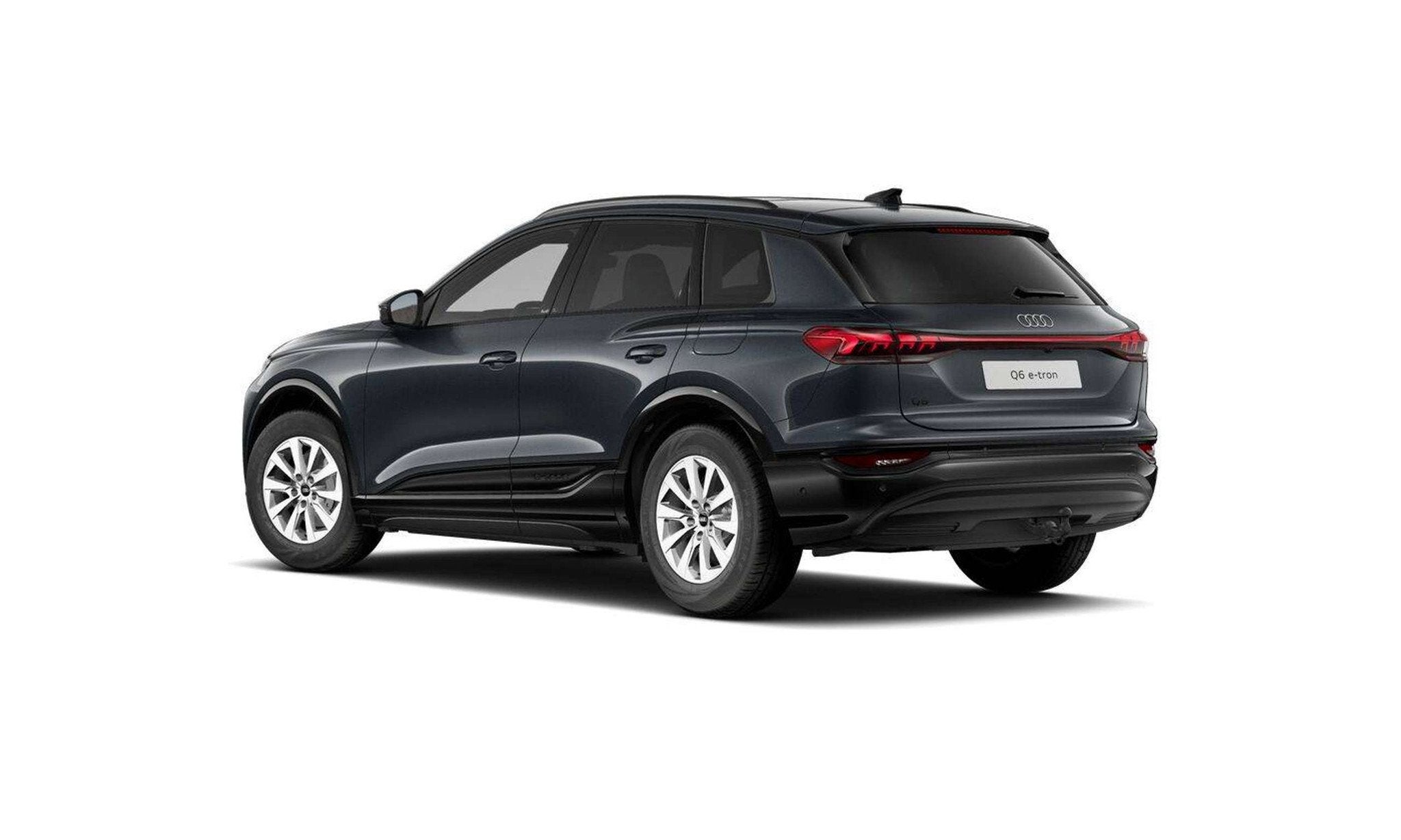 Audi Q6 e-tron Q6 e-Tron 100 kWh Performance l Luchtvering l, Auto's, Automaat, Achterwielaandrijving, Gebruikt, Zwart