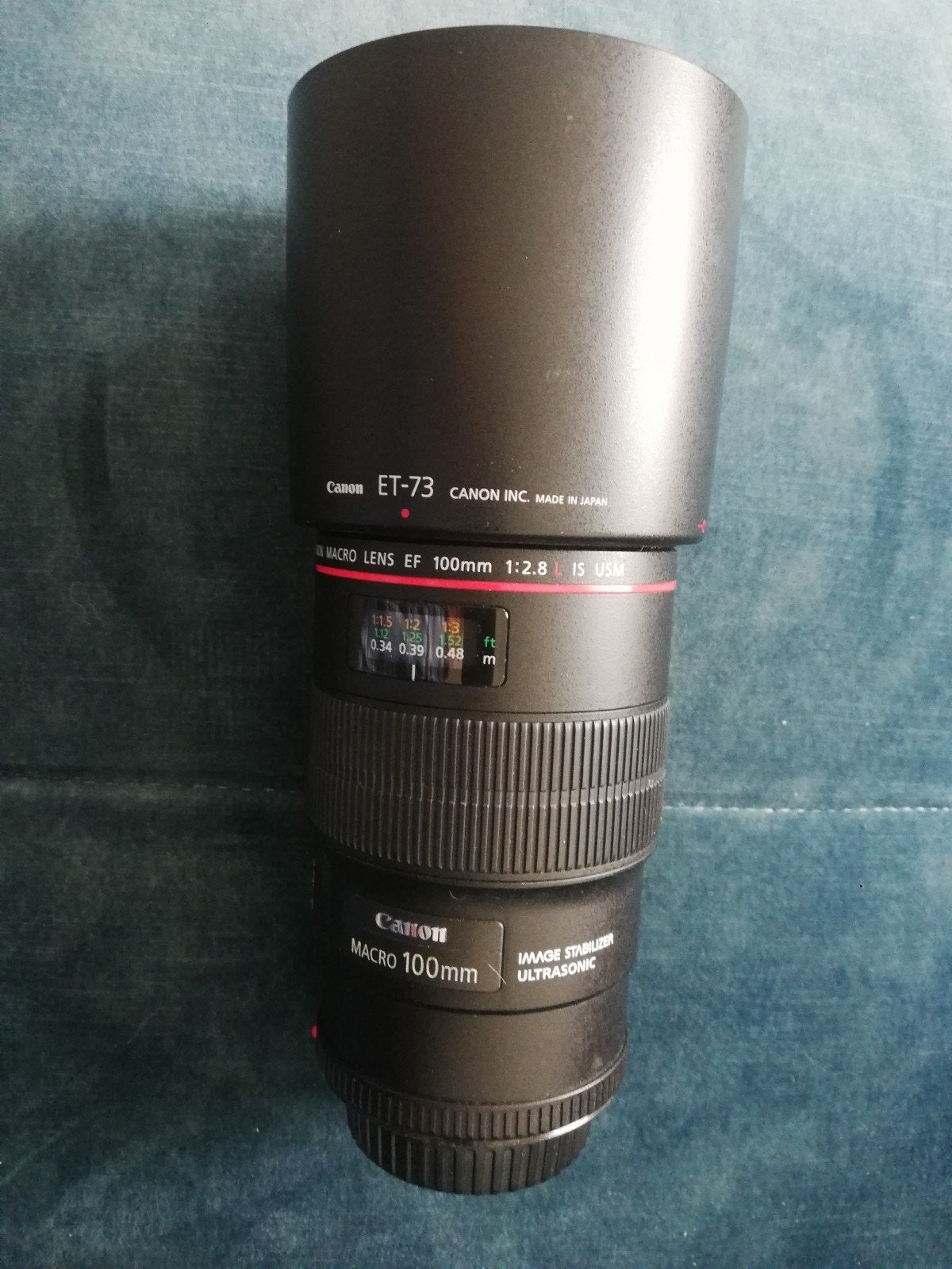 Canon EF 100mm f/2.8 L IS USM Macro, Audio, Tv en Foto, Foto | Lenzen en Objectieven, Canon, Ophalen of Verzenden, Zo goed als nieuw