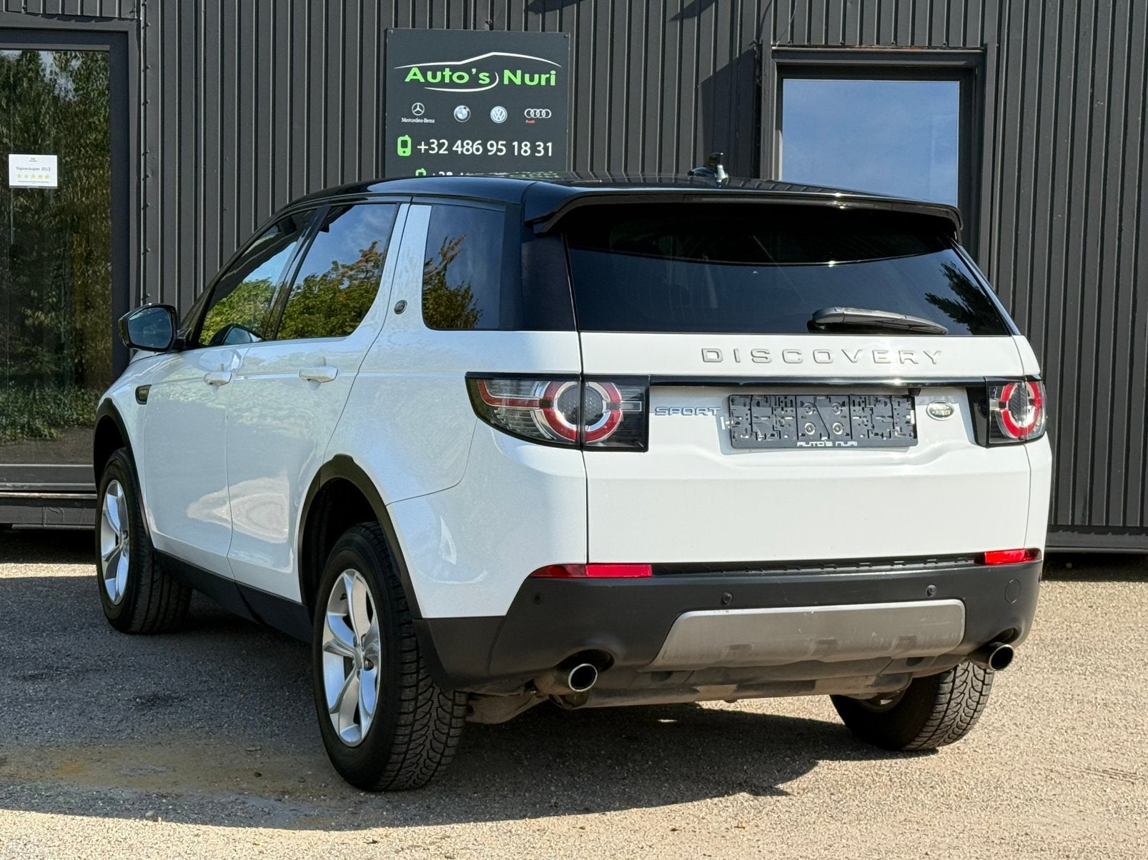 Land rover discovery sport 2.0d 2017 diesel automaat pano, Auto's, Automaat, Wit, Leder, Bedrijf