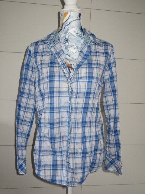 Dames blouse - hemd - Vogele  - Mt 40 - Katoen, Kleding | Dames, Maat 38/40 (M), Charles vogele, Meerkleurig, Nieuw