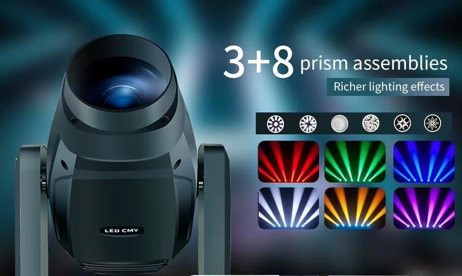 Nieuwe First Class 500W CMY CTO BSW Moving Head Beam Zoom, Muziek en Instrumenten, Ophalen of Verzenden, Licht, Geluidgestuurd