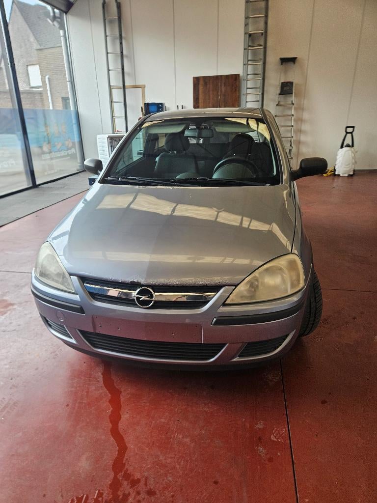 Opel corsa 1.2 benzine, Voorwielaandrijving, Stof, Zwart, Blauw