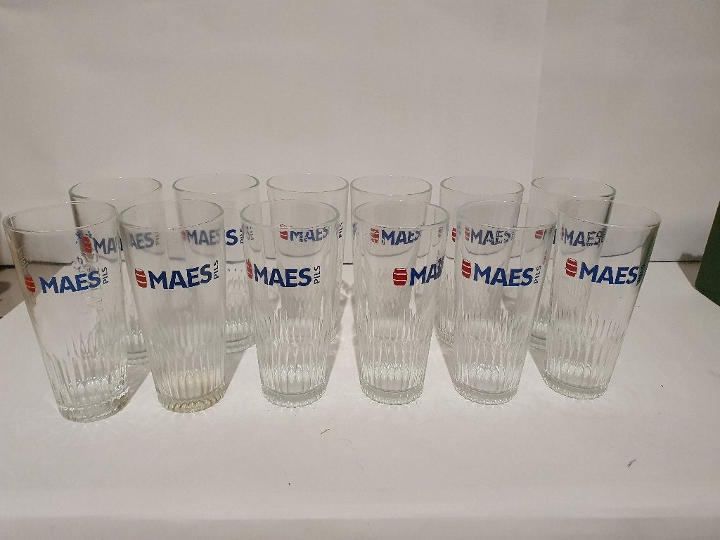 6 matrices en verre, Enlèvement, Comme neuf, Verre à bière