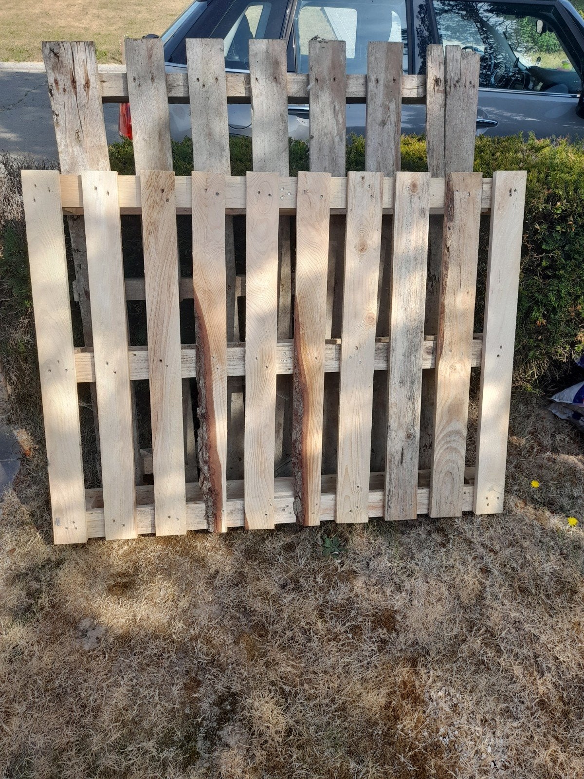 2 palleten gratis, Tuin en Terras, Ophalen