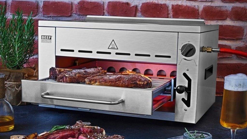 Gas Grill Beef en Pizza Maker. Nieuw!!!, Tuin en Terras, Ophalen, Nieuw, Grillmeister