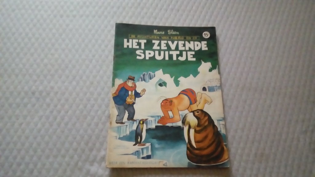 Nero 1 kleur. Het zevende spuitje. Eerste druk., Boeken, Eén stripboek, Ophalen of Verzenden, Gelezen