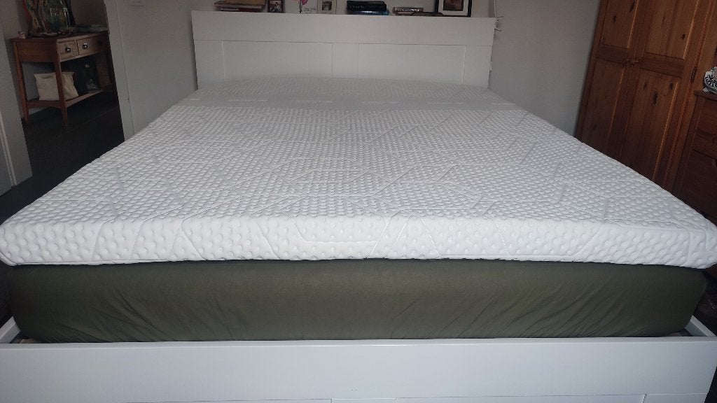 Surmatelas Emma Diamant Noir 160  200 cm – Comme neuf, Maison & Meubles, Matelas, Comme neuf, Enlèvement, 200 cm