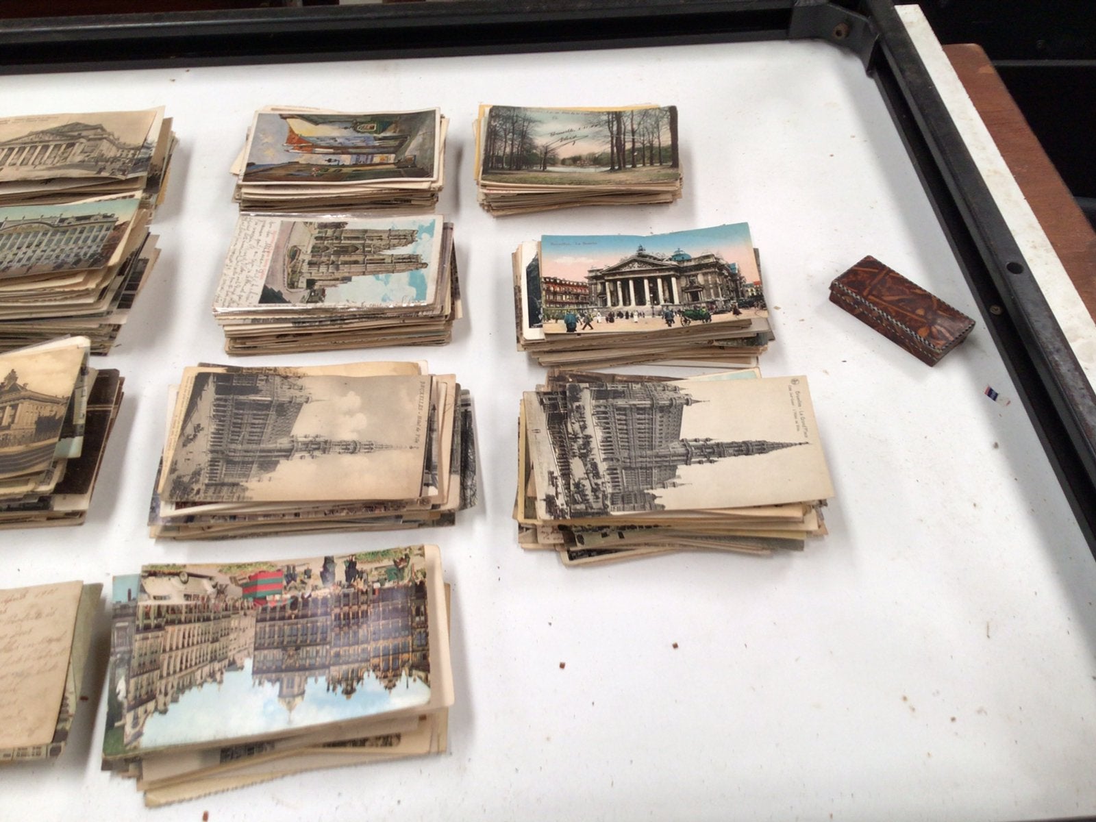 Lot de 600 cartes postalles sur bruxelles ´´, Ophalen of Verzenden, Voor 1920, Gelopen, Brussel (Gewest)