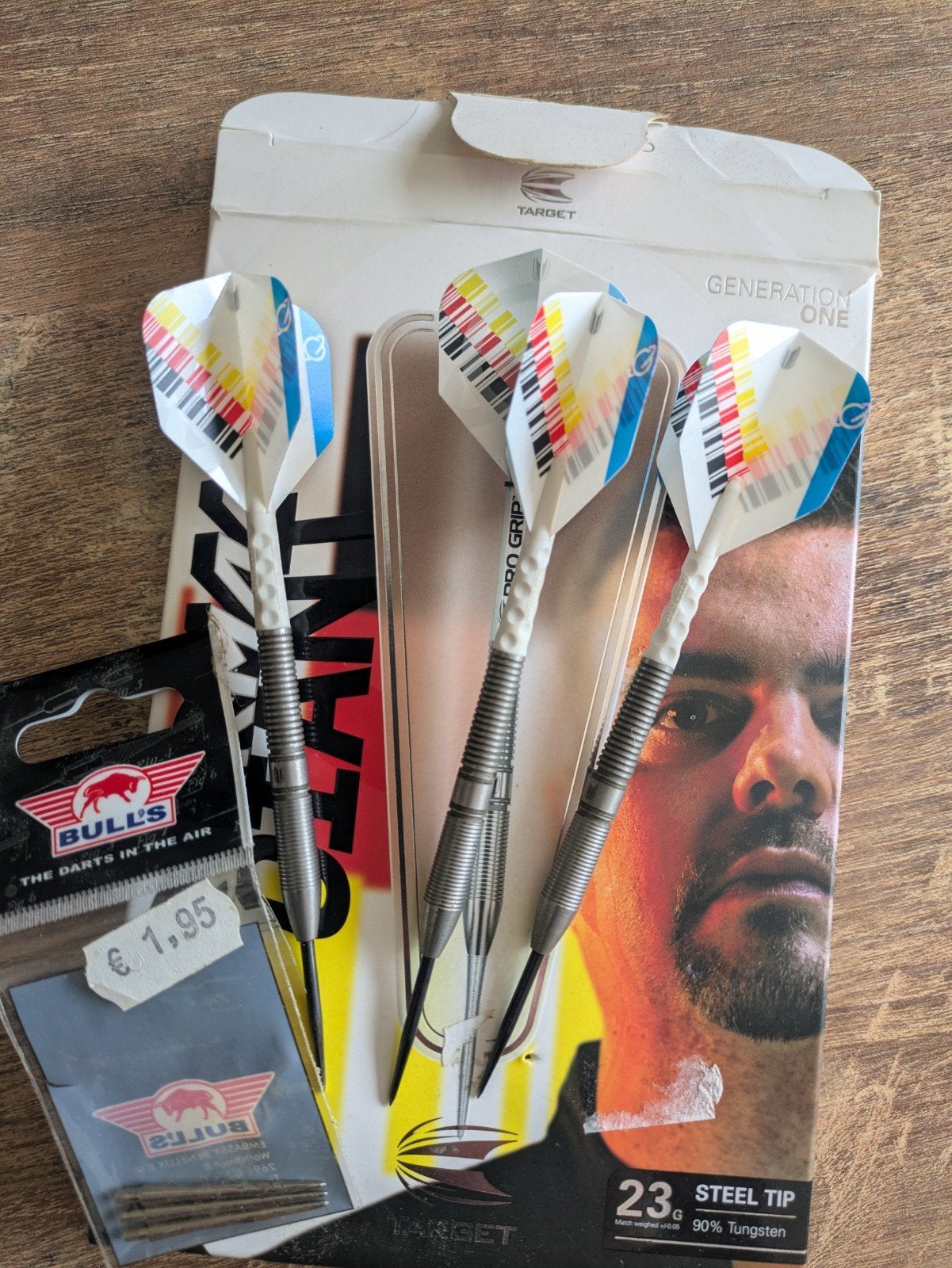 Gabriel Clemens G1 darts, Ophalen of Verzenden, Zo goed als nieuw, Pijlen
