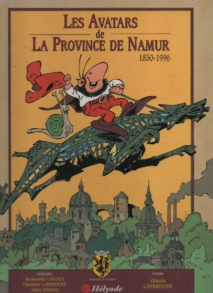 LES AVATARS de la Province de NAMUR - 1830-1996, Eén stripboek, Nieuw, Ophalen of Verzenden, Collectif