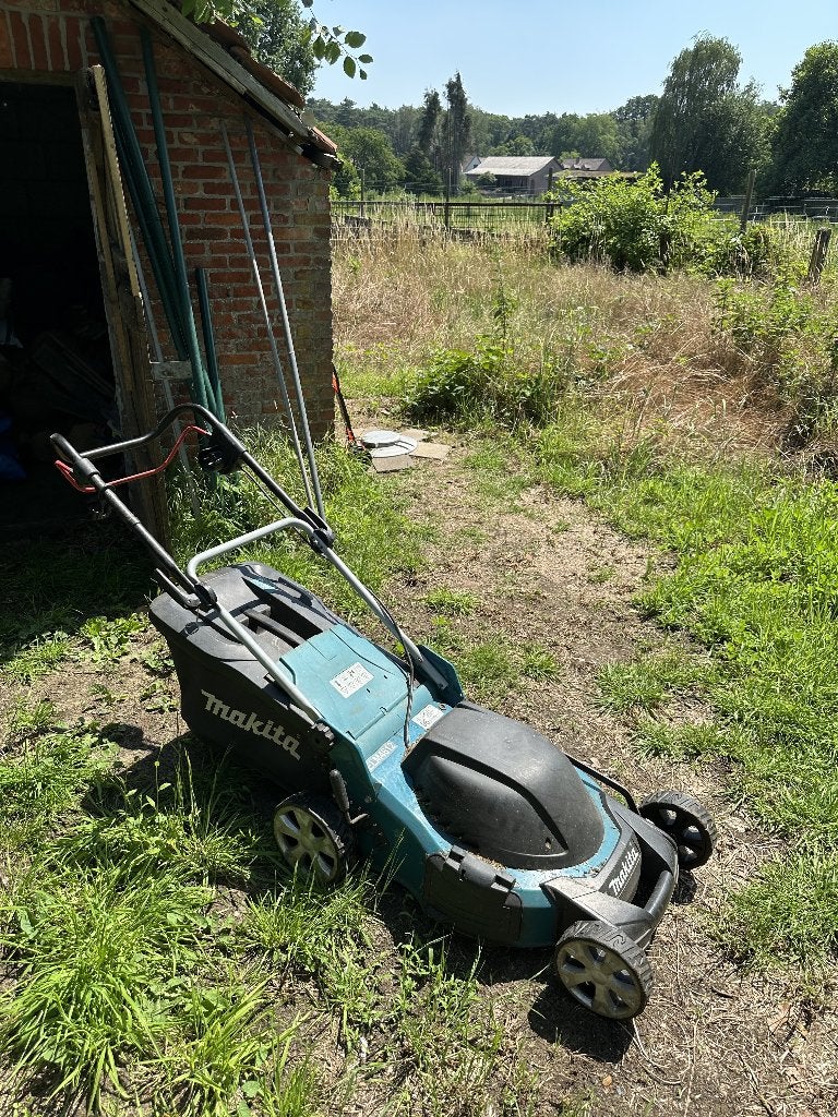Makita Grasmaaier (ELM 4612), Fonction de mulching, Tondeuse rotative, Makkita, 40 à 49 cm