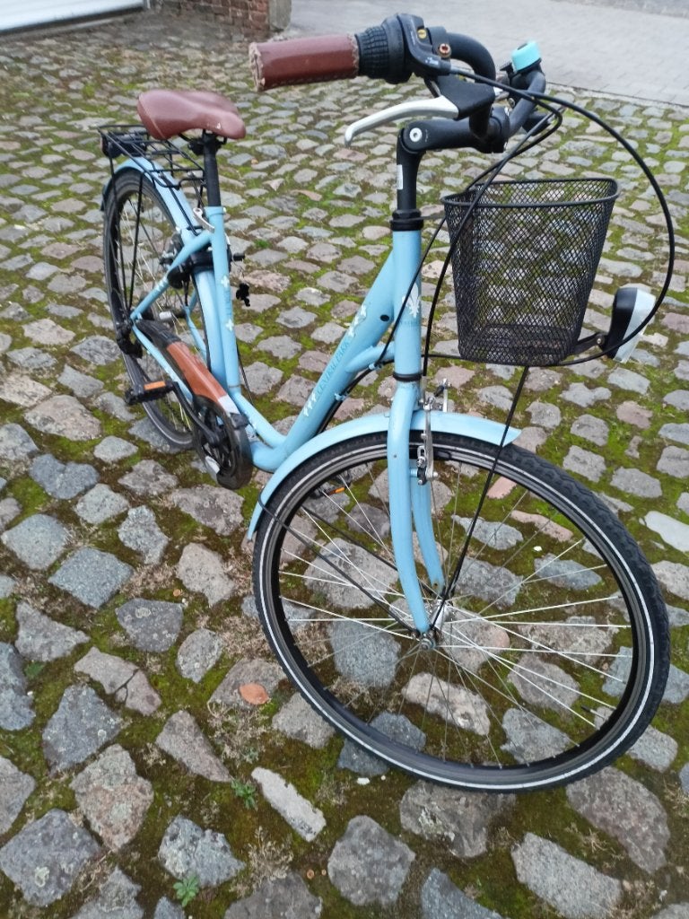 Dames fiets 28 inch kader 48 cm, Fietsen en Brommers, Ophalen, 28 inch