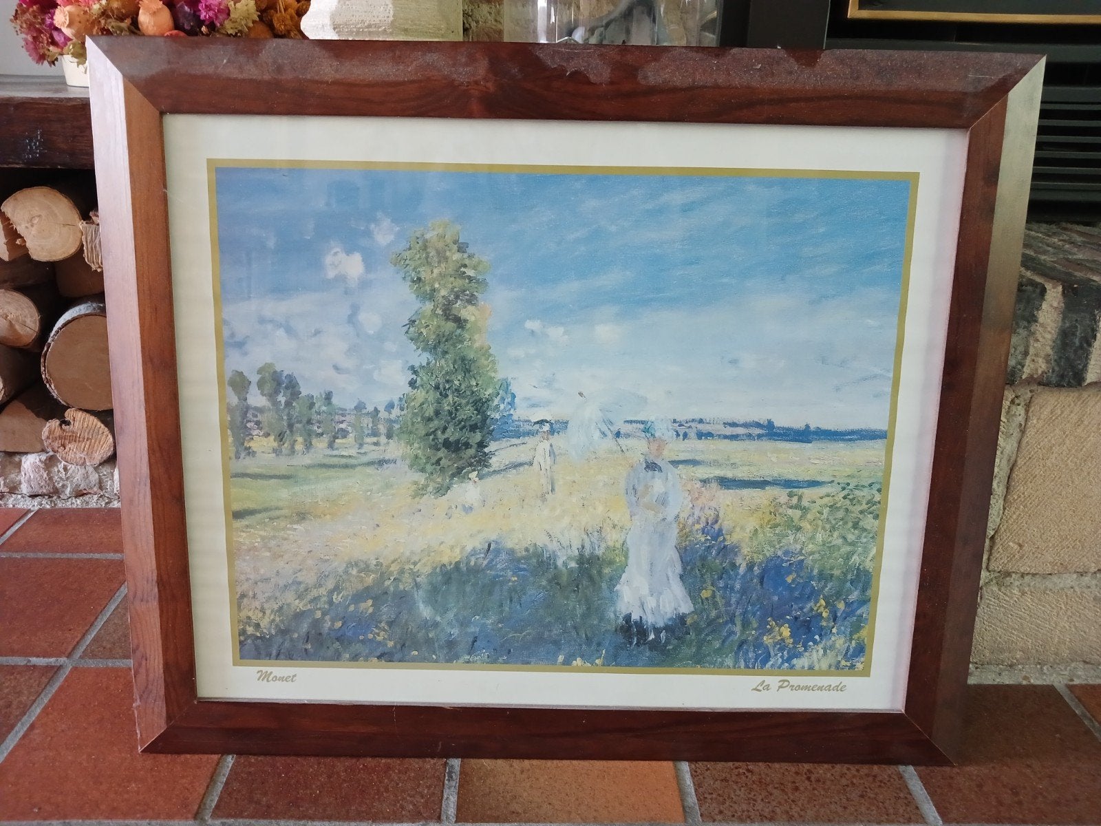 Monet replica, Ophalen