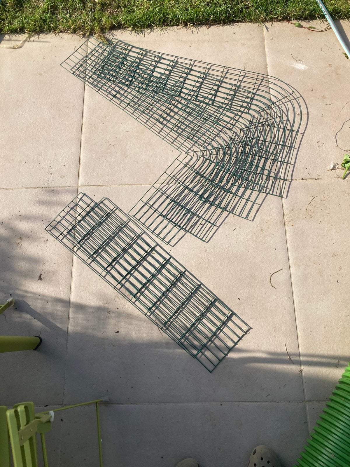 Omlet Eglu Go Up : jupe anti-tunnel, Tuin en Terras, Ophalen, Gebruikt, Minder dan 10 meter, Gaas