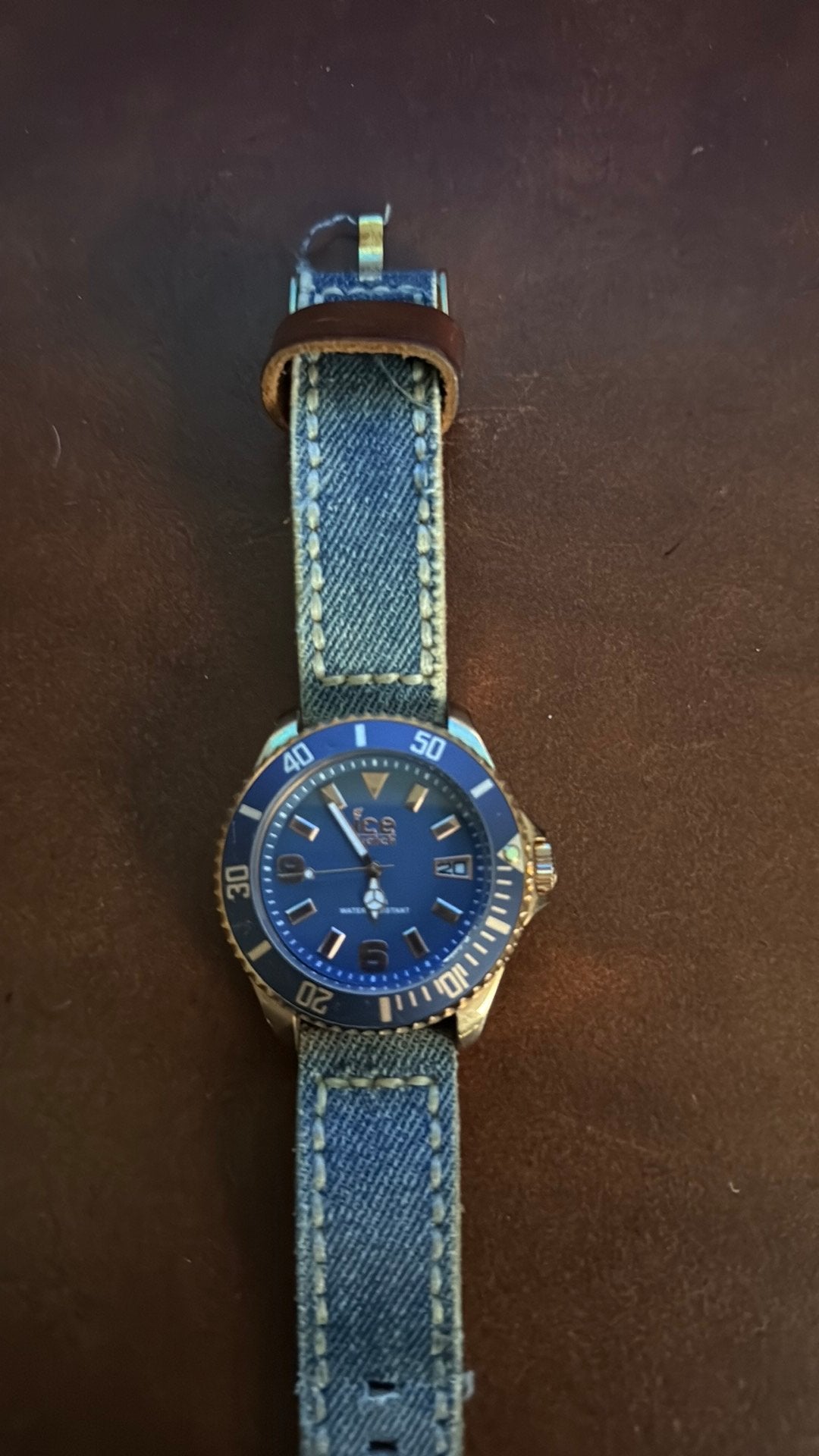 Ice watch 46 mm, Overige merken, Overige materialen, Polshorloge, Ophalen of Verzenden