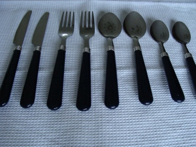 couverts pour 2 personnes, 1 pour 4 personnes en inox, neuf, Enlèvement