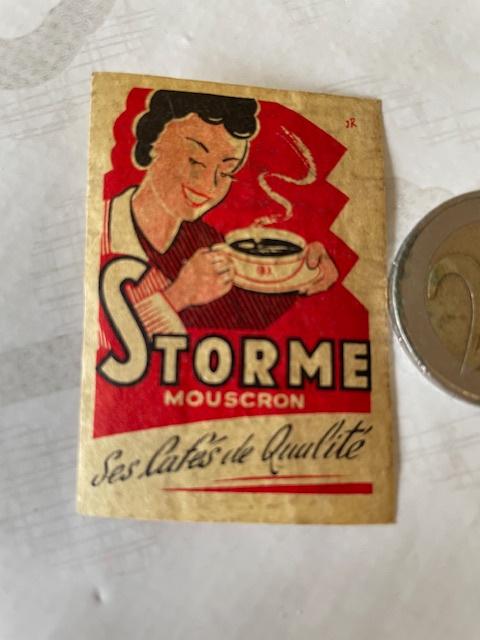 Étiquette Mouscron Matchbox, Envoi