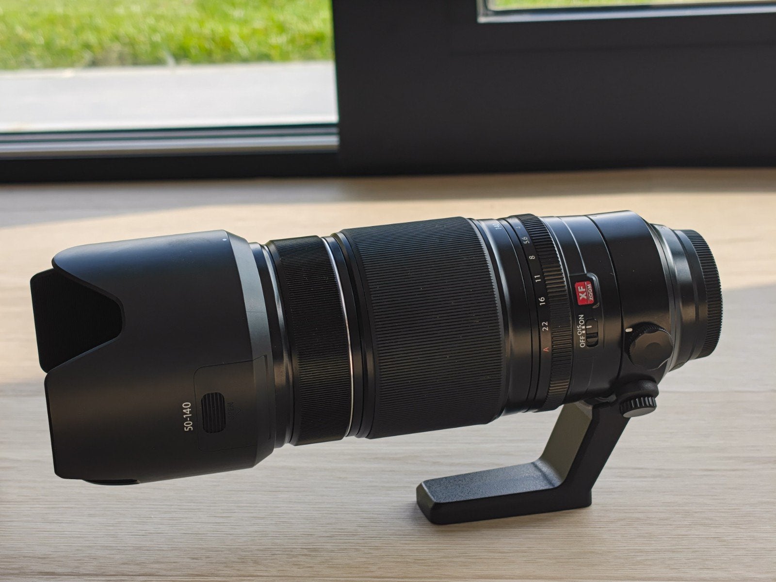 Fujinon XF 50-140 mm F2.8, Audio, Tv en Foto, Fujifilm, Zo goed als nieuw, Fujifilm X-mount, Zonnekap