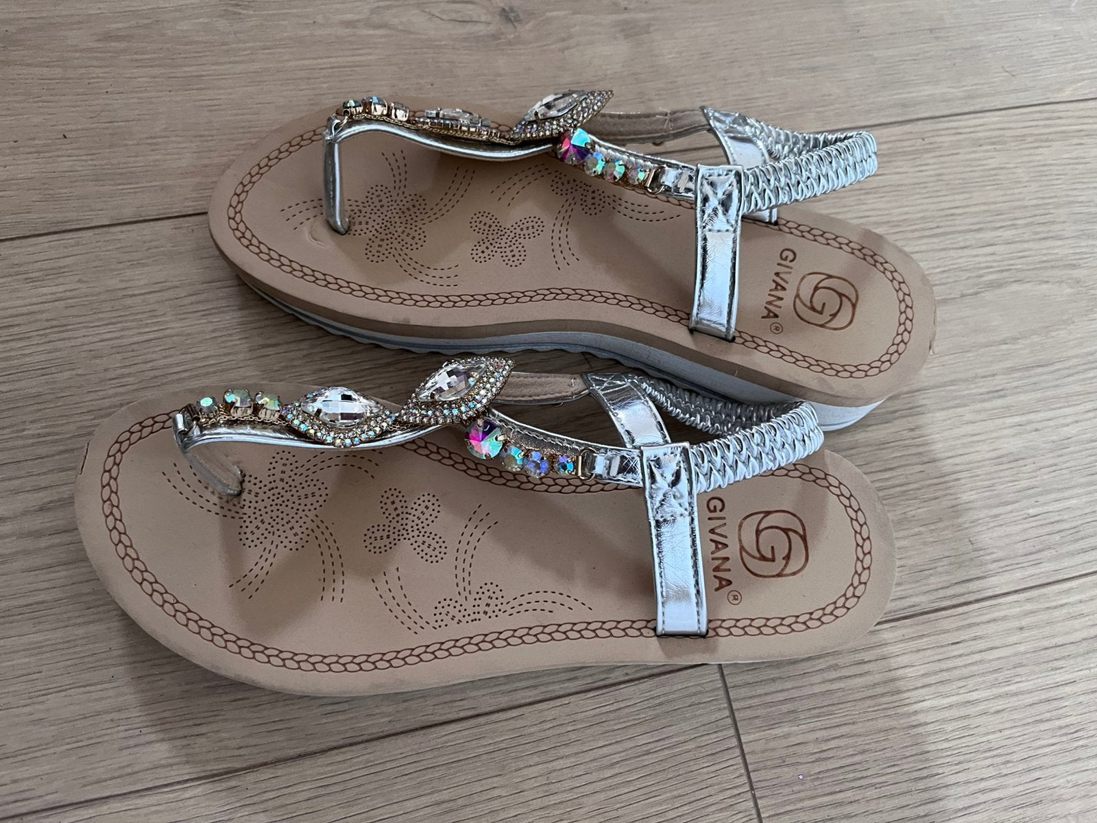 Sandales pour femme, Gris, Enlèvement, Porté, Sandales et Mûles