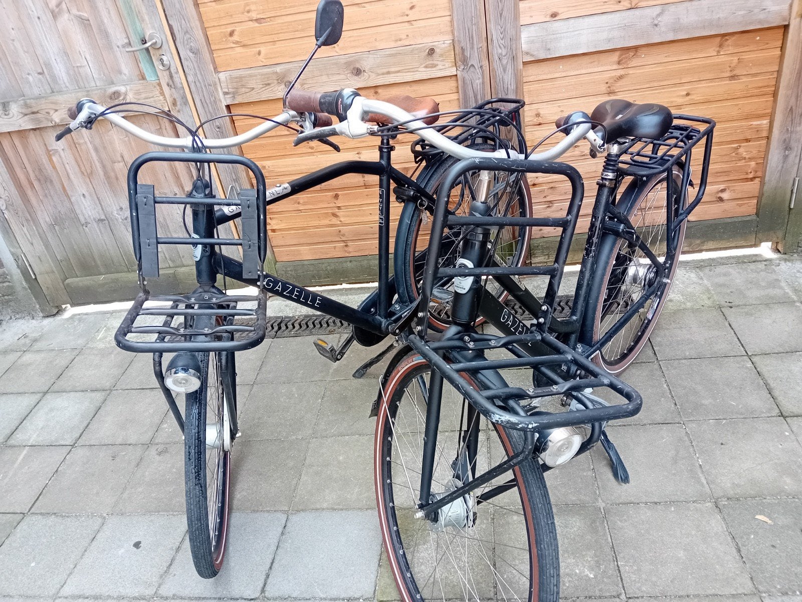 Set van 2 gazelle fietsen groot/klein, Ophalen