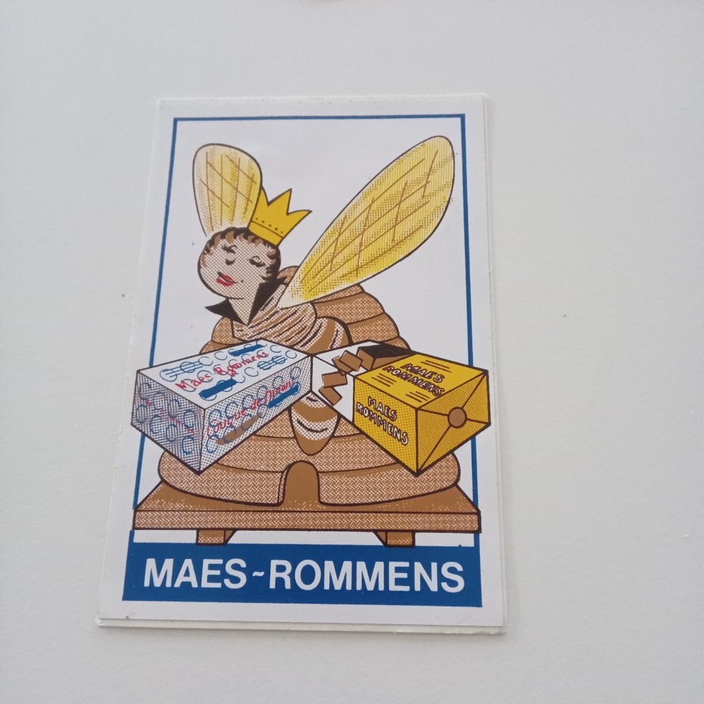 STICKER MAES -ROMMENS, Verzamelen, Verzenden