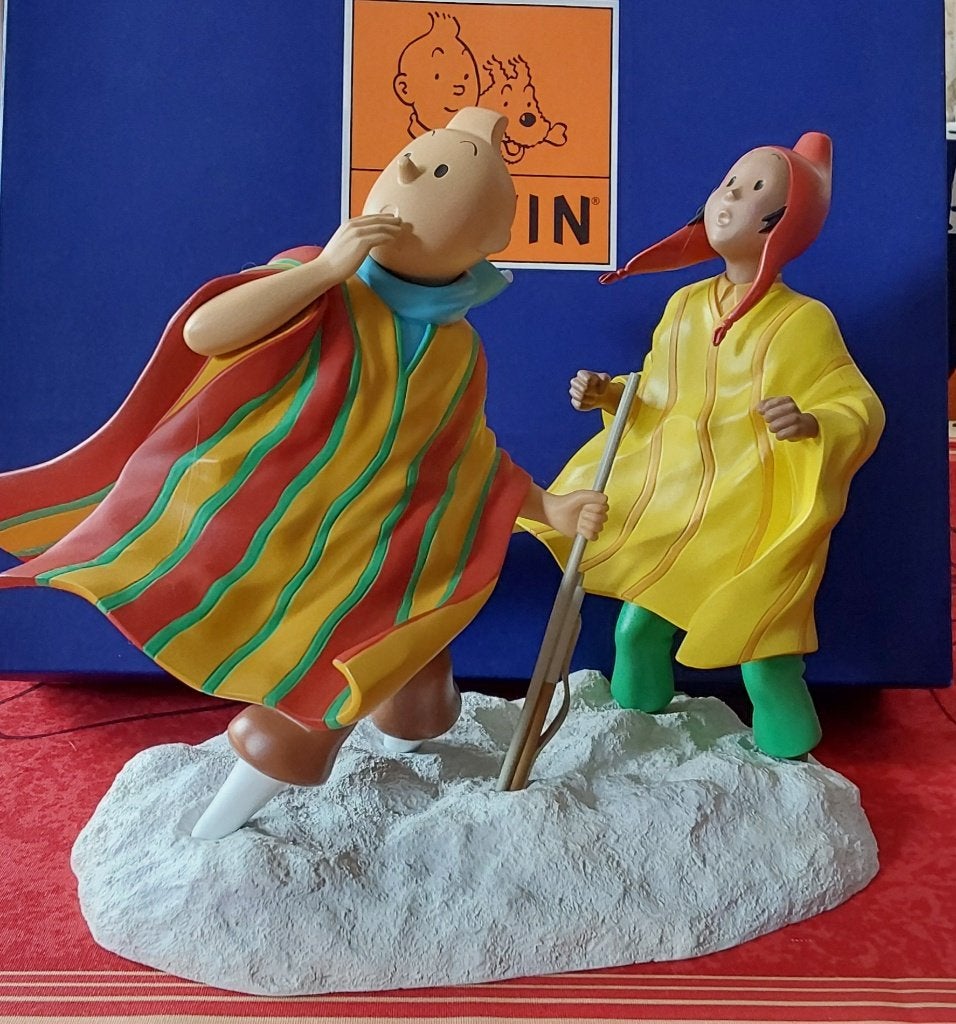Figurine tintin, Collections, Personnages de BD, Comme neuf, Statue ou Figurine, Tintin, Enlèvement