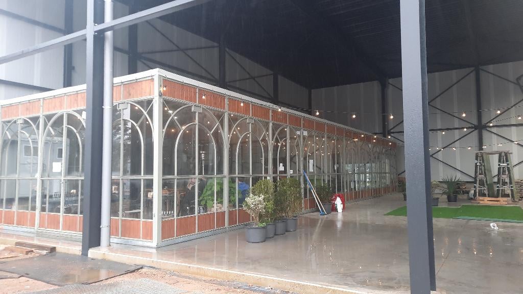 Feesttent (Afmetingen B6000mm x L21000mm x H4000mm), Articles professionnels, Horeca | Autre, Enlèvement