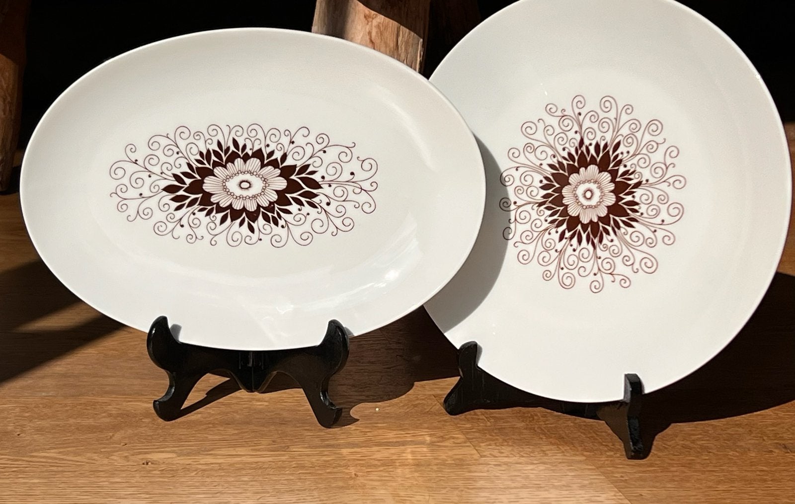 Assiettes service rétro XL Winterling Space Age Vintage Geo, Enlèvement ou Envoi