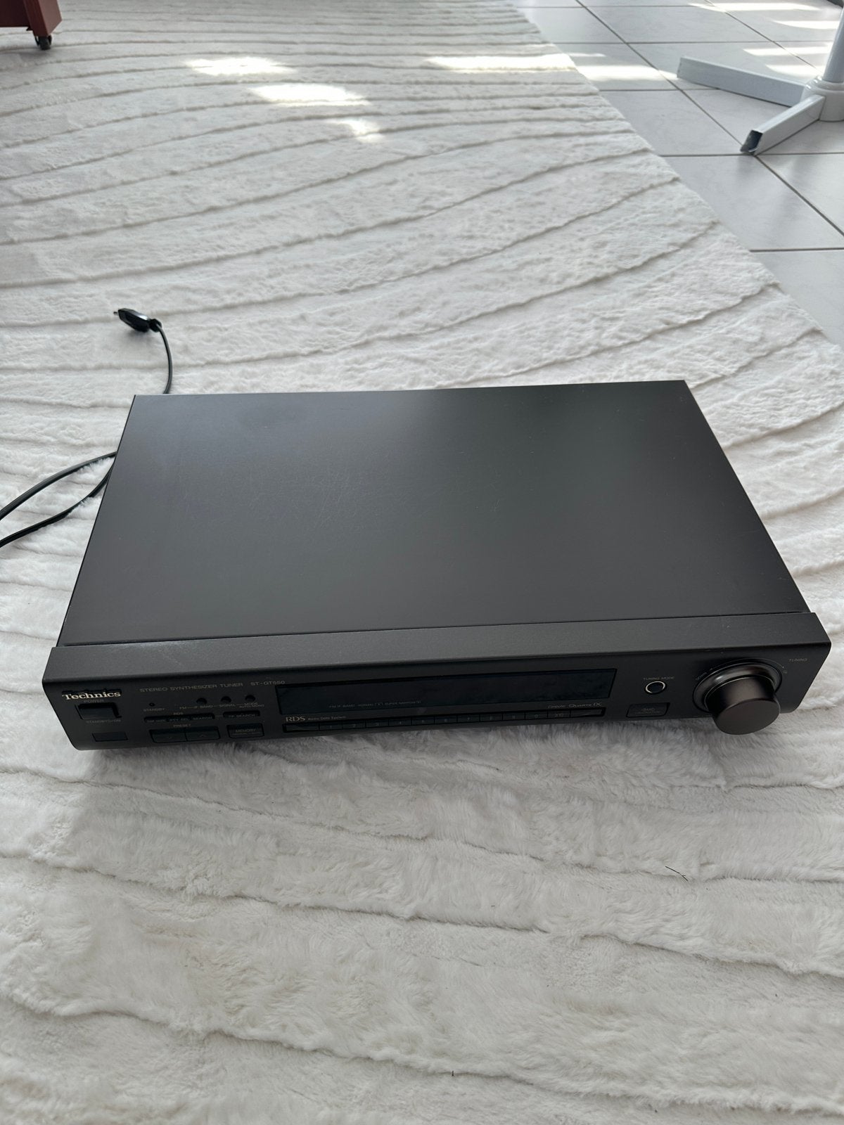 Technics ST-GT550 Stereo Tuner – Zeer Mooie Staat, Ophalen of Verzenden, Zo goed als nieuw