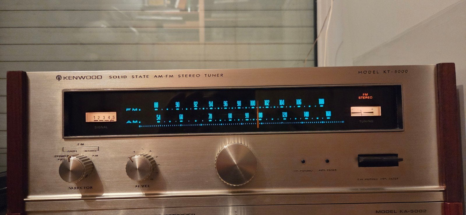 tuner Kenwood KT 5000. Vintage. 1970 !, Enlèvement