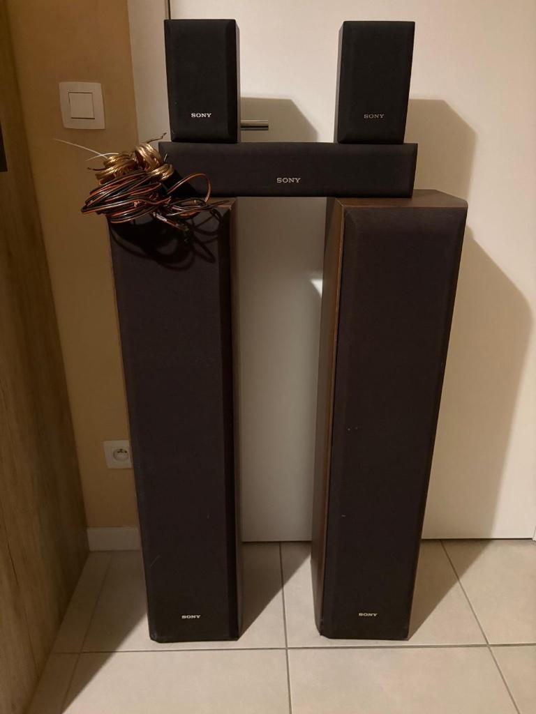 Speakers sony, Ophalen, Zo goed als nieuw, 60 tot 120 watt, Sony