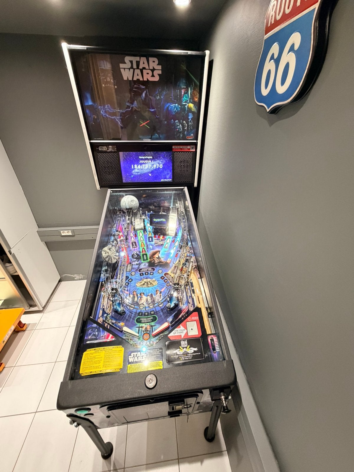 Flipper Star Wars PREMIUM, Ophalen, Zo goed als nieuw